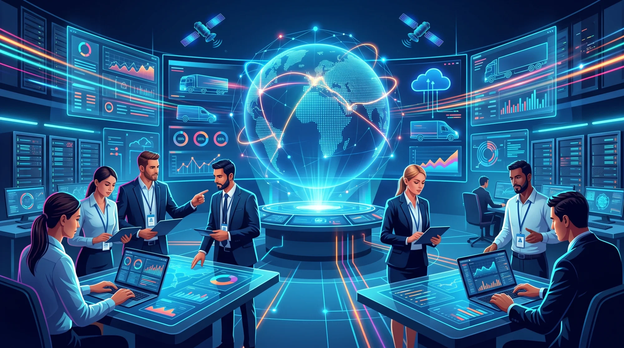Conectando negócios e pessoas com soluções logísticas rápidas, seguras e sustentáveis.